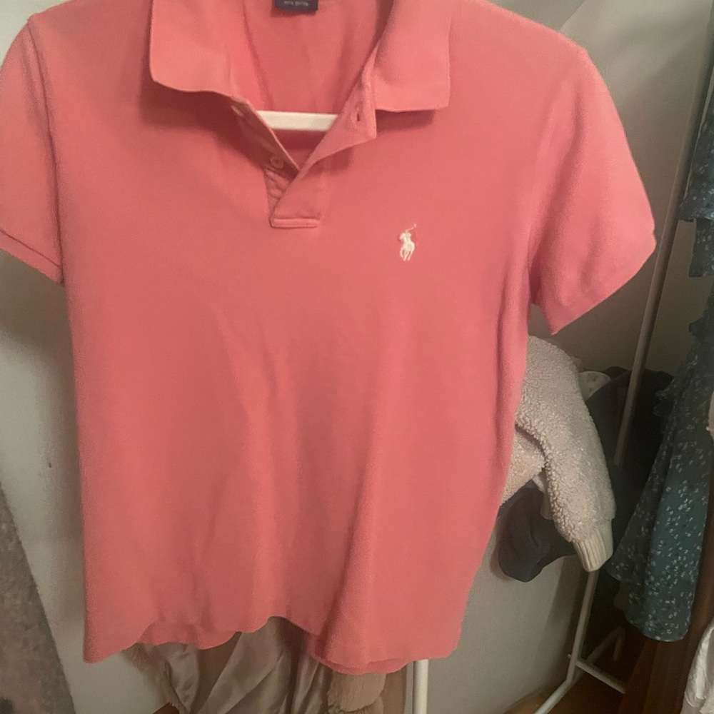 Ralph Lauren Pink Polo Shirt